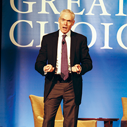 America’s business coach and author Jim Collins. Photo courtesy of Ben Arnold Photography