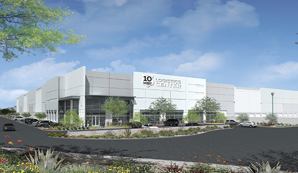 A new, 80-acre, master-planned bulk-distribution park expected to break ground this year, 10 West Logistics Center, is being devleoped by Wentworth Property Company at 59th Avenue and Van Buren and will consist of more than 1.3 million square feet of space