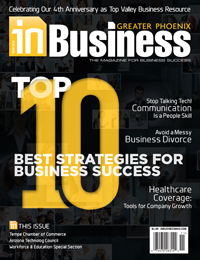 July 2014 In Business Magazine Cover