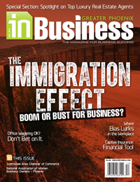 December 2014 In Business Magazine Cover
