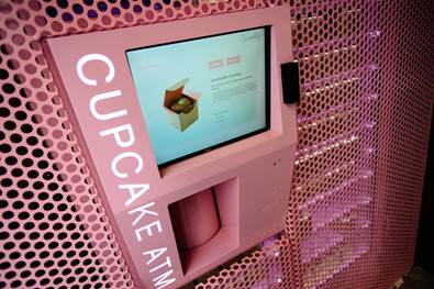 Photo pictured is not Scottsdale Cupcake ATM.