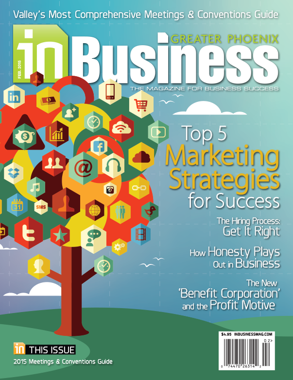 February 2014 In Business Magazine Cover