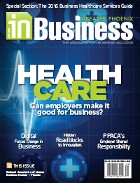 March 2015 In Business Magazine Cover