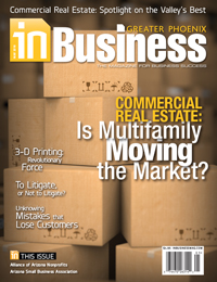 May 2016 In Business Magazine Cover