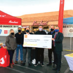 Bashas presenting a $200,000 check as a Donation to Feeding America - Arizona