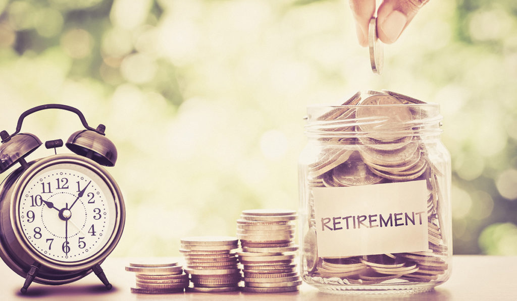 Saving for retirement with alarm clock