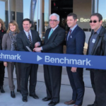 Ribbon cutting for the opening of Benchmark